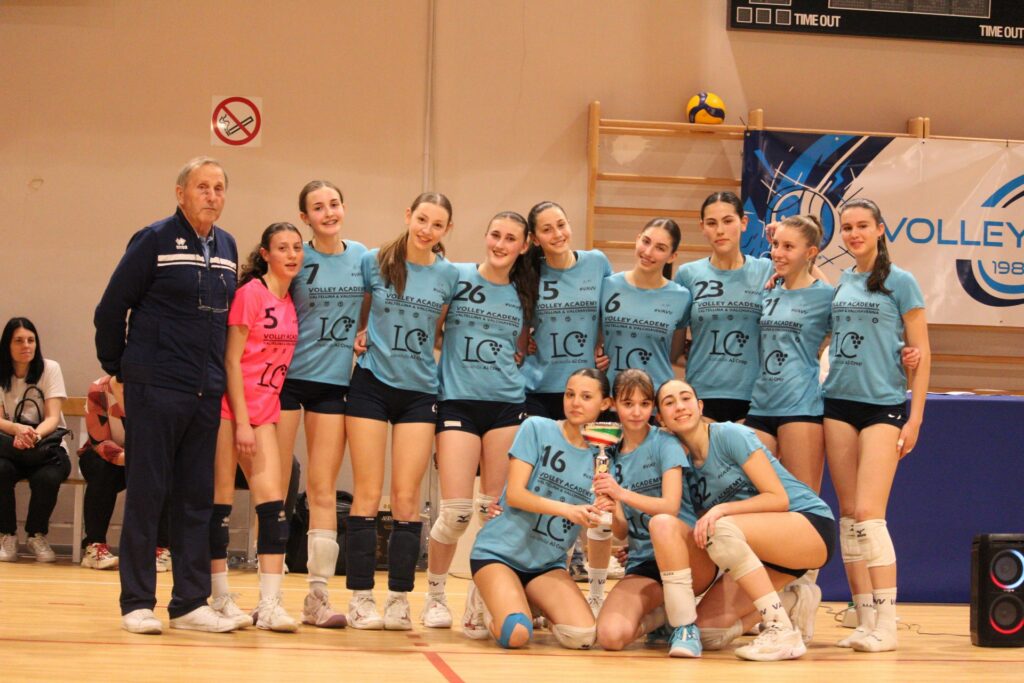 1 classificata: Volley Academy Valtellina & Valchiavenna