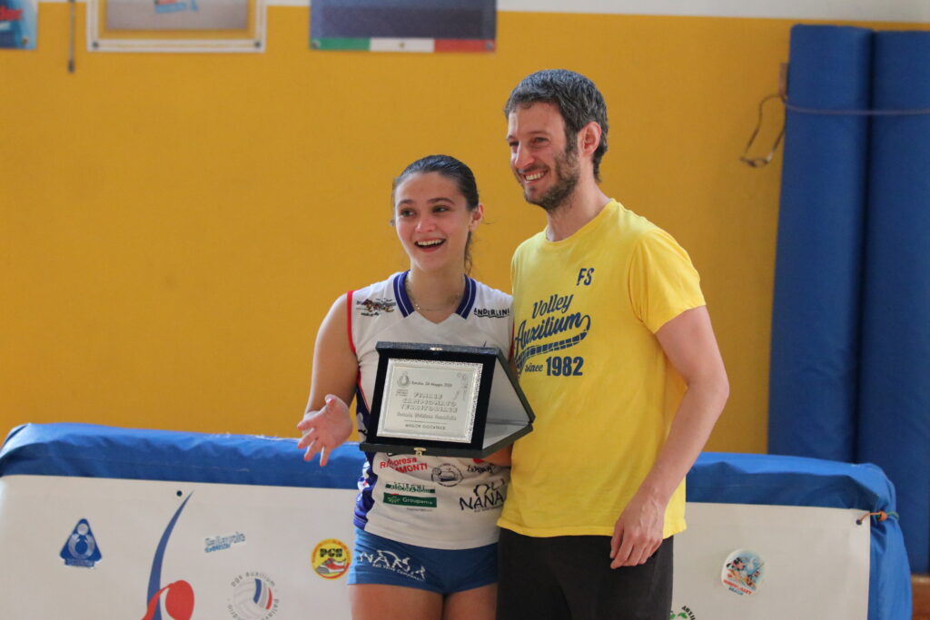 finali 2 Divisione F 2025 2026 - miglior giocatrice Giada Benvenuti