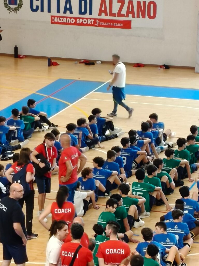 TdT 2026: la selezione maschile di Sondrio durante le premiazioni