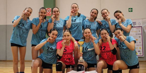 VAVV squadra vincitrice titolo U14 F stagione 2025-2026