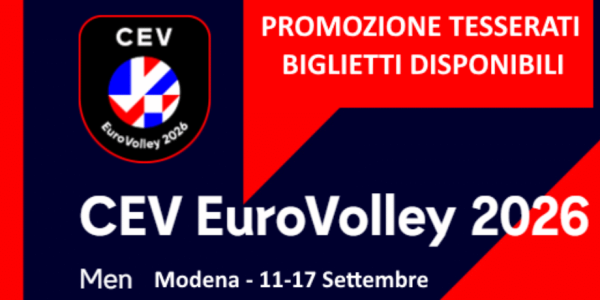 locandina eurovolley modena