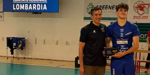 Iacopo Illini premiato miglior giocatore U17 M regionale 2025 26