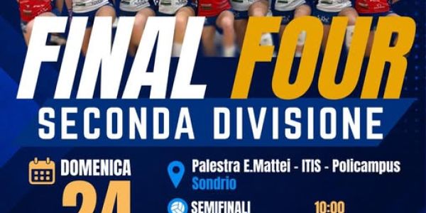 locandina final four 2 div f 2026