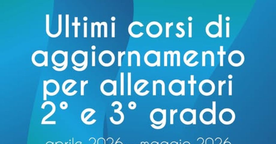 corsi di aggiornamento allenatori