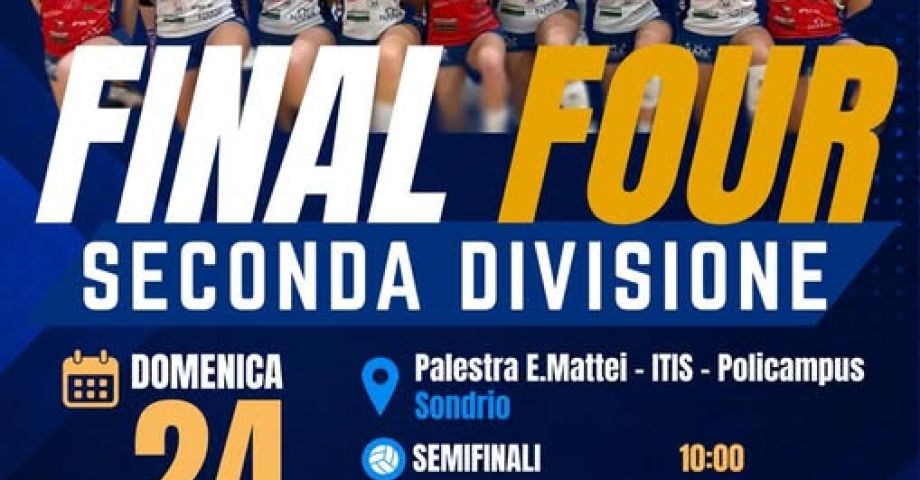 locandina final four 2 div f 2026