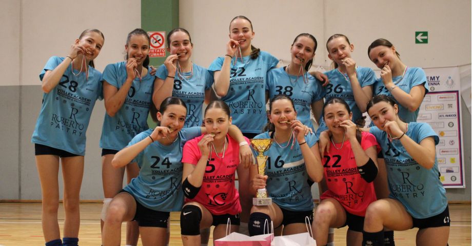 VAVV squadra vincitrice titolo U14 F stagione 2025-2026